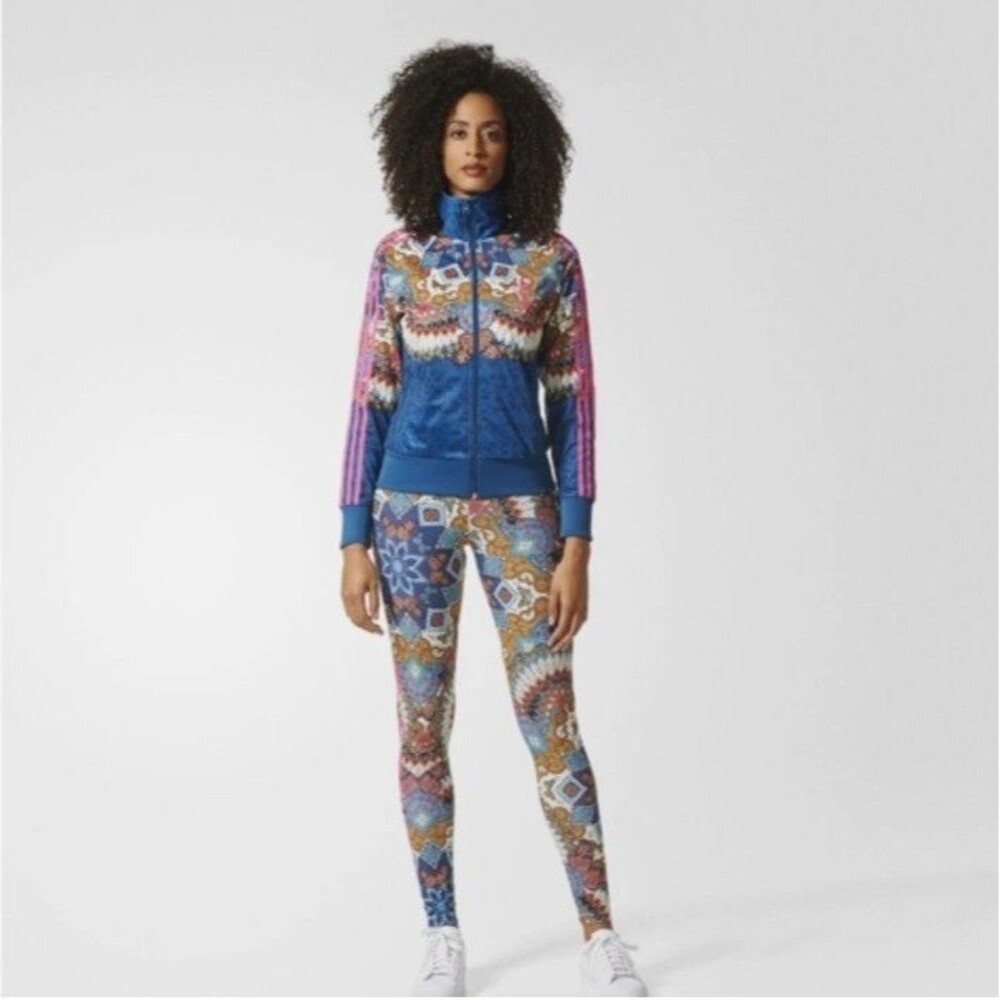 Adidas Originals x FARM Rio Borbomix 2-Piece Tracksuit Set Retro Sporty Dopamine